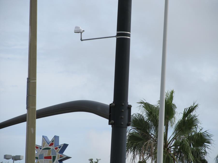 TSP GPS antenna at Fun Spot in Orlando, Florida, photo credit: Frank Consoli, City of Orlando