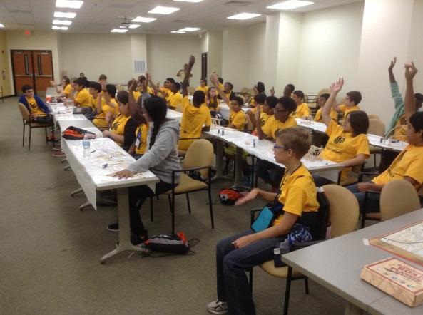 <span style="font-size:10px"> Students from the 2013 Camp Connect Program </span>